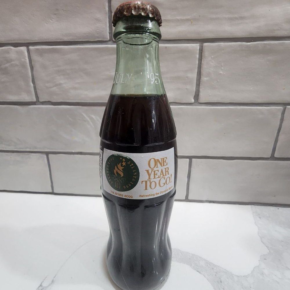 Coca-Cola 1995 Atlanta Olympics, 8 oz bottle